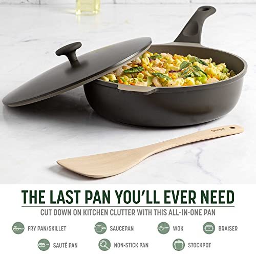 Goodful All-in-One Pan, Multilayer Nonstick, High-Performance Cast  Construction, Multipurpose Design Replaces Multiple Pots and Pans,  Dishwasher Safe