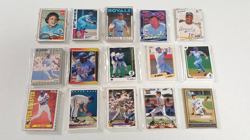 lot 2049 image: Kansas City Royals Team Set Lot of 15 Different with Topps Upper Deck Fleer & More 1981-2004