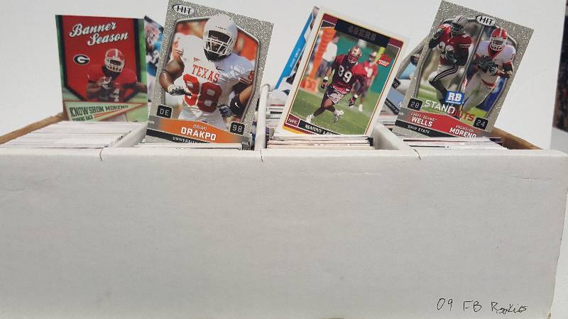 lot 2115 image: 3200 Count Monster Box Full of 2009 Press Pass Rookie Football Cards