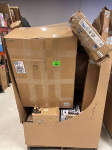 lot 48333 image: mixed AMZ returns, used, parts, damaged, kitchen items, baby items, electronics, toys and more