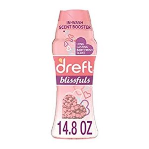 lot 17 image: Dreft Blissfuls Laundry Scent Booster Beads for Washer, Baby Fresh Scent, 14.8 Oz (B07CTRPQ2W)