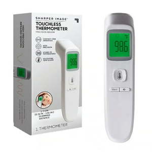 lot 25 image: SHARPER IMAGE Digital Touchless Smart Forehead Thermometer
