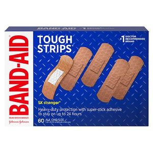 lot 35 image: BANDAID TOUGH STRIP 60 Count