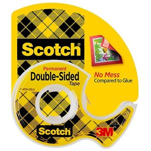 lot 52 image: Scotch Double Sided Tape Dispenser Roll 12 x 450 . 1 Dispenser