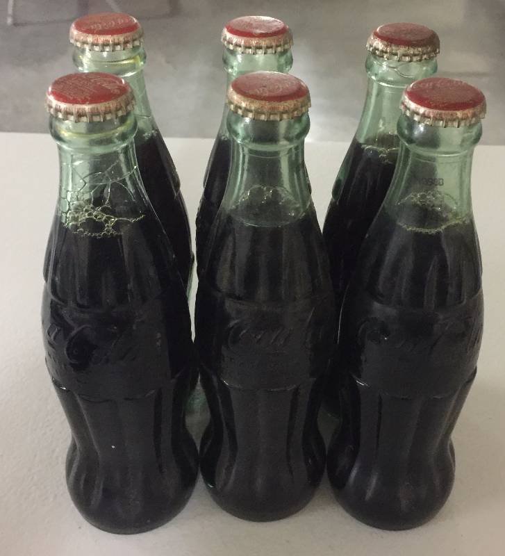 Coca-Cola Classic Six Pack of Bottles Vintage Coke Bottle Looks | Huge ...