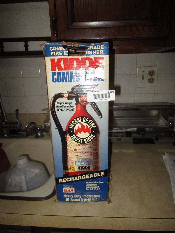 lot 8199 image: Fire Extinguisher
