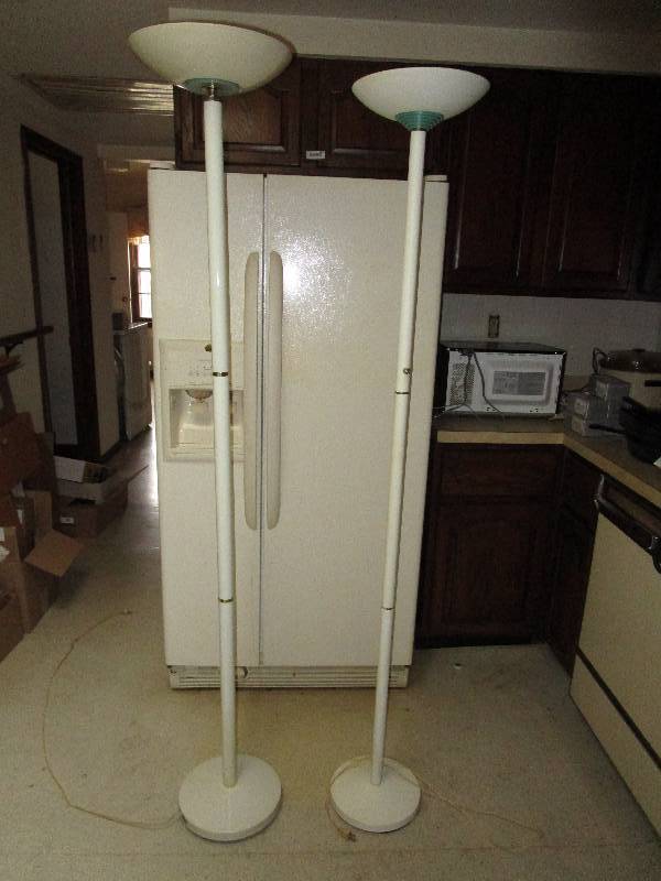 lot 111 image: Pair of Floor Lamps