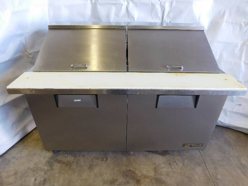 lot 601 image: True 5 Foot Mega Top Prep Table