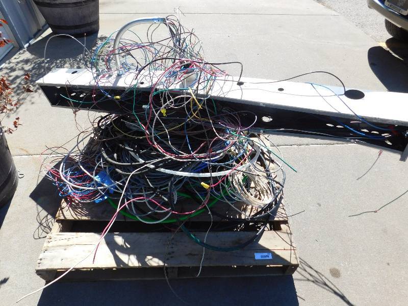 lot 691 image: Large Pallet Of Misc. Wire