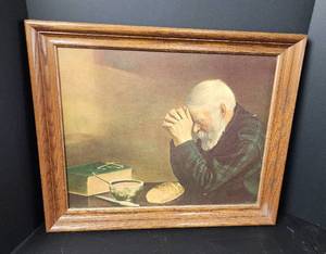lot 103 image: Grace Framed Picture 16x20 (see pics for imperfections)