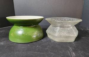 lot 143 image: (2) Vintage Spittoons