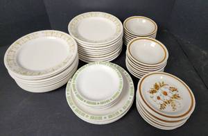 lot 165 image: 51pc Dishes Set