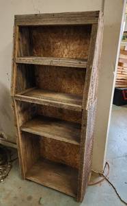 lot 6 image: Barn Wood Shelf 26x13x60