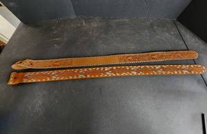 lot 24 image: (2) New Leather Belts (both Size 30)