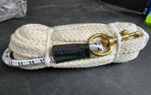 lot 30 image: New Cotton Lunge Line