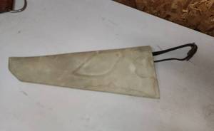 lot 341 image: Leather Gun Scabbard