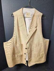 lot 362 image: WAH Maker - Made in the USA Size 2X western Vest