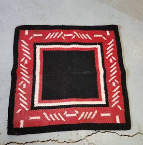 lot 376 image: Tough - Handwoven in India Rug 35x35