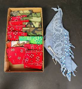 lot 240 image: (15) Bandanas