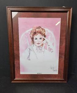 lot 273 image: Gunsmoke Miss Kitty She kept the Lid on Matt 16x20 Signed Picture