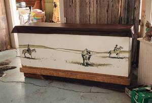 lot 284 image: Western Bar 73x19x36