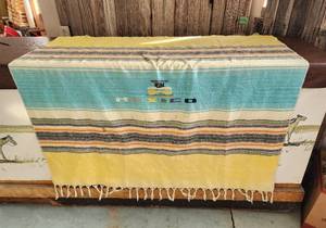 lot 309 image: Mexican Serape Blanket 49x48