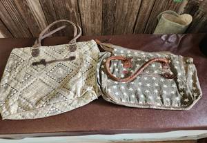 lot 316 image: (2) Myra Bags - New but need washed due to moisture