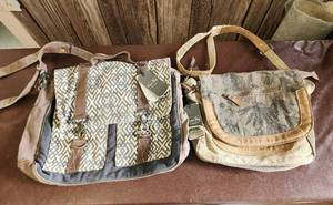 lot 317 image: (2) Myra Bags - New but need washed due to moisture