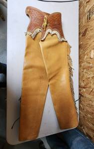 lot 38 image: Very Heavy Vintage Custom Chaps