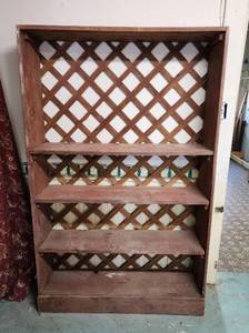 lot 91 image: Wood Shelf 43x12x69