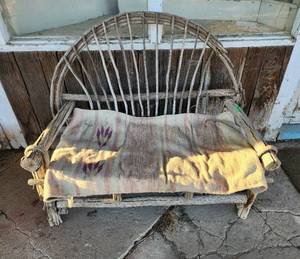 lot 389 image: Twig Bench 50 Long (see pics for imperfections)