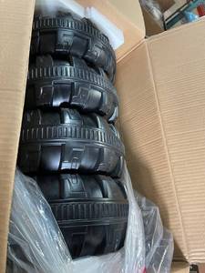 lot 1035 image: 12-Volt Kids Ride On Truck RC Car with LED Lights Music Trunk Red Replacement Parts
