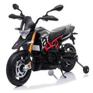 lot 2003 image: Uenjoy 12V Kids Ride On Electric Aprilia Dorsoduro 900 Authorization Battery Powered Motor Bike
