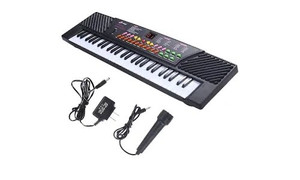 lot 2005 image: Costway Kids 54 Key Electronic Piano