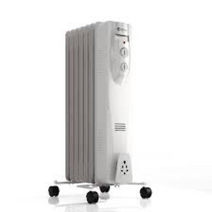 lot 2011 image: Costway 1500W 7-Fin Portable Electric Oil Filled Radiator Heater