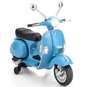 lot 2022 image: 6V Kids Ride On Vespa Scooter with Headlight