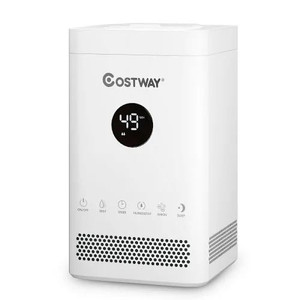 lot 2027 image: Costway 3.5L Quiet Top Fill Air Humidifier with 3-Level Mist Timer Sleep Mode for Bedroom