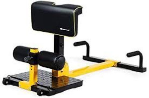 lot 2028 image: GoPlus Deep Squat Machine, 8-In-1 Sissy Squat Fitness Equipment Functional Core Workout Training Exerciser
