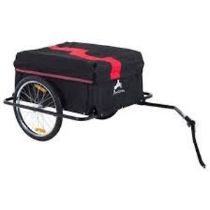 lot 3004 image: Bike Trailer With Folding Frame And Quick Release Wheels