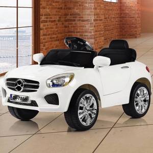 lot 3009 image: 6V Kids Remote Control Battery Powered Led Lights Riding Car