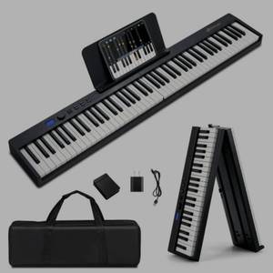 lot 4016 image: 88-Key Foldable Digital Piano With Midi And Wireless