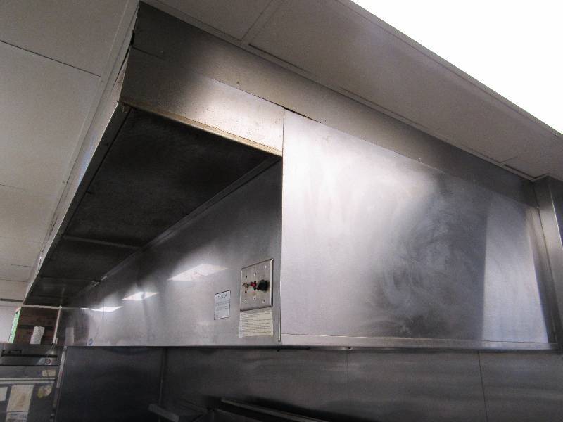 lot 1392 image: Larkin Stainless Kitchen Exhaust Hood