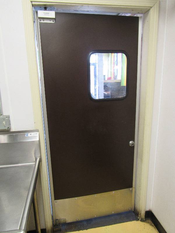 Eliason Double Sided Swing Entry Door Baan Thai Restaurant Equipment Moving Auction!! EquipBid