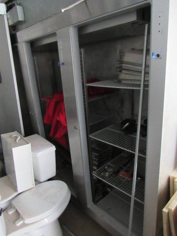lot 1450 image: Mcall 3 Door Commercial Reach in Refrigerator