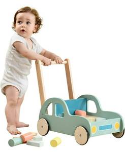 lot 54351 image: Jolie VALL�E Toys & Home Blocks Trolley walker