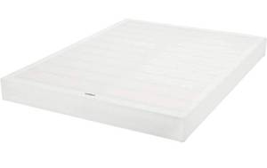 lot 54368 image: Amazon Basics Smart Box Spring Bed Base, 5-Inch Mattress Foundation - Full Size, Tool-Free Easy Assembly