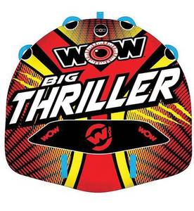 lot 54393 image: WOW Sports Towable Deck Tube for Boating 1 - 4 Person Options