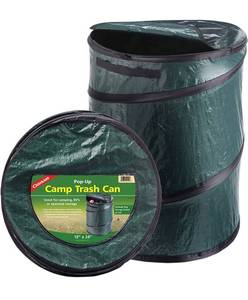 lot 54394 image: Coghlans Pop-Up Bins, Collapsible Trash and Recycling Bins for Camping