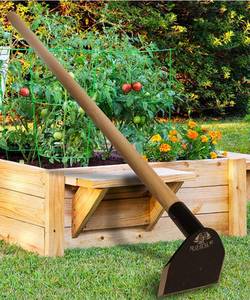 lot 54490 image: retails for 89.99 Rogue Field Hoe, 5 inch Lightweight Garden Grub Tool Used for Digging, Weeding, Gardening and Cultivating. Arcadian Cooling Towel (Colors Vary
