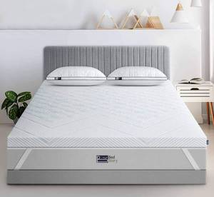 lot 54504 image: Twin Memory Foam Mattress Topper 3 Inch